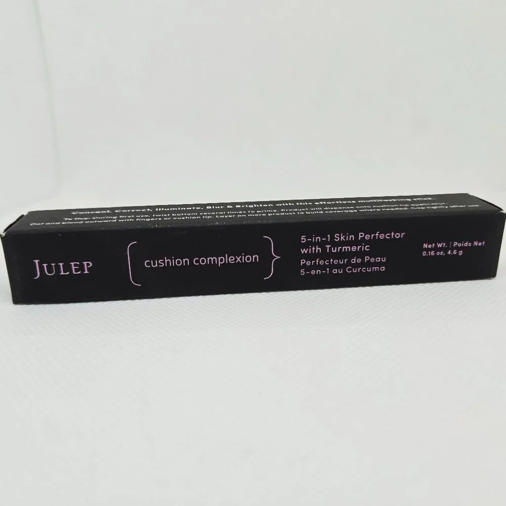 NIB Julep Cushion Complexion 5-in-1 Skin Perfector with Turmeric 420 Mocha